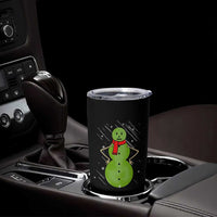 Christmas Snowman Tumbler Cup Funny Angry Snowmen
