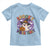 Cute Halloween Ghost Toddler T Shirt Spooky Vibes Only With Pumpkin - Wonder Print Shop