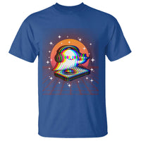 Halloween Ghost T Shirt Funny Trippy Vaporwave DJ Music Party - Wonder Print Shop