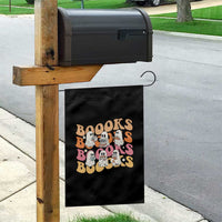 Bookish Ghost Halloween Garden Flag Funny Book Lover And Spooky Squad - Wonder Print Shop