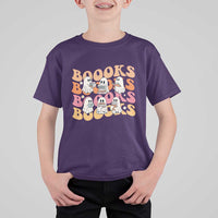 Bookish Ghost Halloween T Shirt For Kid Funny Book Lover And Spooky Squad - Wonder Print Shop