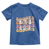 Bookish Ghost Halloween Toddler T Shirt Funny Book Lover And Spooky Squad - Wonder Print Shop