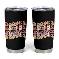 Bookish Ghost Halloween Tumbler Cup Funny Book Lover And Spooky Squad
