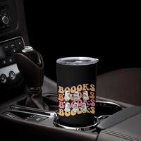 Bookish Ghost Halloween Tumbler Cup Funny Book Lover And Spooky Squad