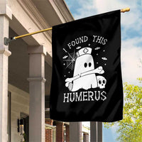 Cute Halloween Nurse I Found This Humerus Ghost Bone Pun Garden Flag - Wonder Print Shop