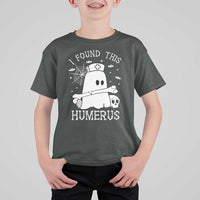 Cute Halloween Nurse I Found This Humerus Ghost Bone Pun T Shirt For Kid - Wonder Print Shop