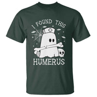 Cute Halloween Nurse I Found This Humerus Ghost Bone Pun T Shirt - Wonder Print Shop