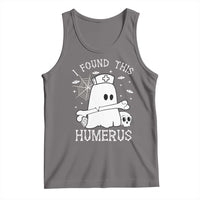 Cute Halloween Nurse I Found This Humerus Ghost Bone Pun Tank Top - Wonder Print Shop