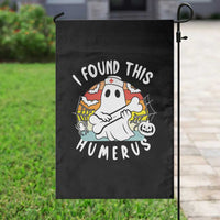 Halloween Ghost Nurse Garden Flag I Found This Humerus Bone Pun - Wonder Print Shop