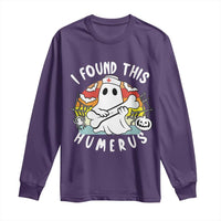 Halloween Ghost Nurse Long Sleeve Shirt I Found This Humerus Bone Pun - Wonder Print Shop