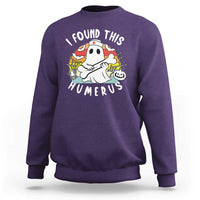 Halloween Ghost Nurse Sweatshirt I Found This Humerus Bone Pun - Wonder Print Shop