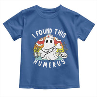 Halloween Ghost Nurse Toddler T Shirt I Found This Humerus Bone Pun - Wonder Print Shop