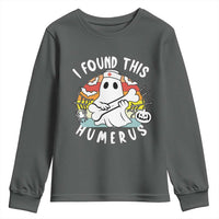 Halloween Ghost Nurse Youth Sweatshirt I Found This Humerus Bone Pun - Wonder Print Shop