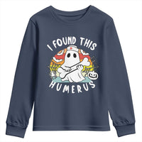 Halloween Ghost Nurse Youth Sweatshirt I Found This Humerus Bone Pun - Wonder Print Shop