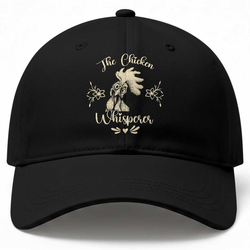 Funny Chicken Lover Gift Baseball Cap The Chicken Whisperer