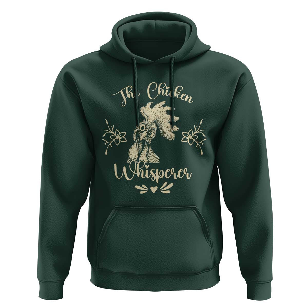 Funny Chicken Lover Gift Hoodie The Chicken Whisperer - Wonder Print Shop