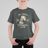 Funny Chicken Lover Gift T Shirt For Kid The Chicken Whisperer - Wonder Print Shop