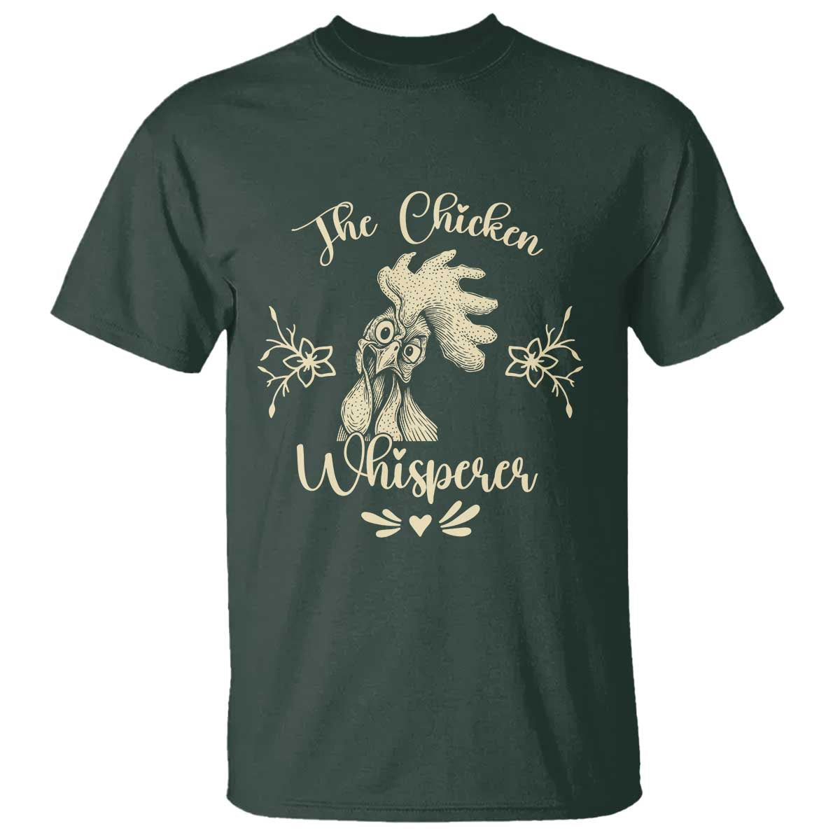 Funny Chicken Lover Gift T Shirt The Chicken Whisperer - Wonder Print Shop