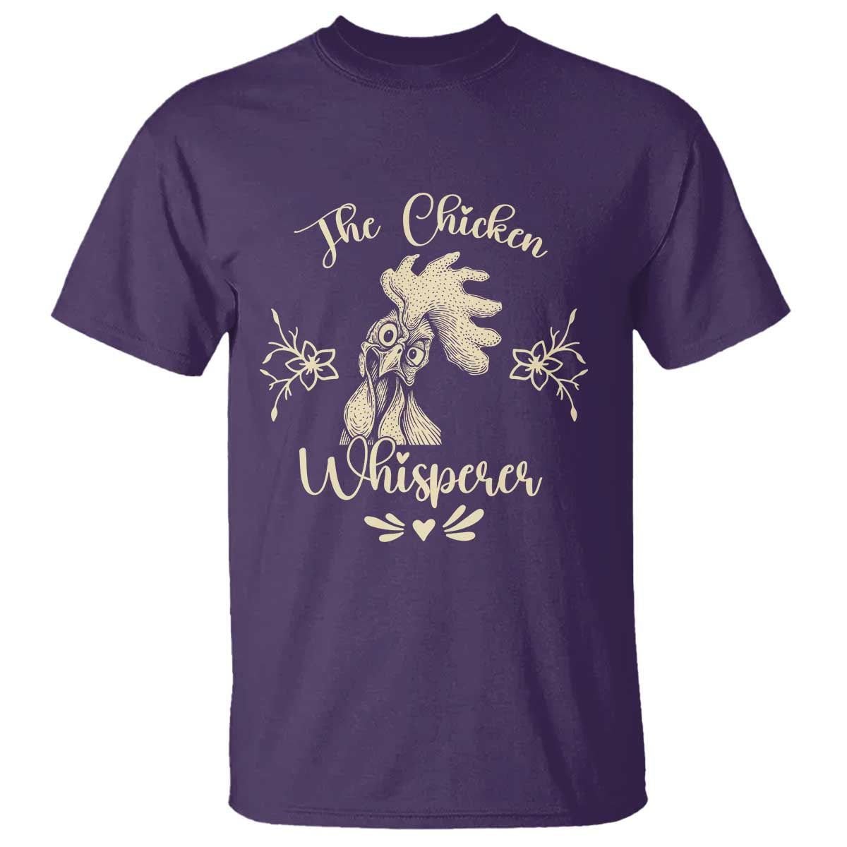 Funny Chicken Lover Gift T Shirt The Chicken Whisperer - Wonder Print Shop