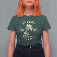 Funny Chicken Lover Gift T Shirt For Women The Chicken Whisperer - Wonder Print Shop