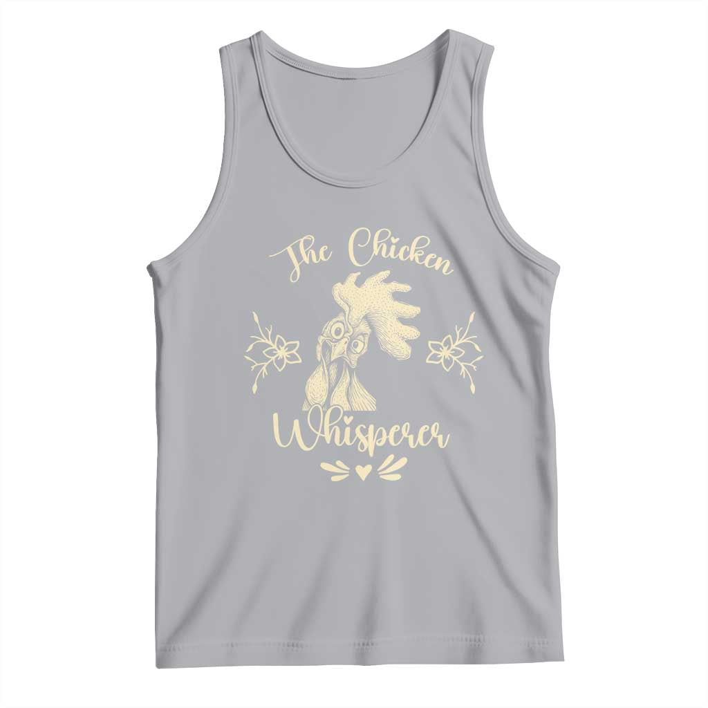 Funny Chicken Lover Gift Tank Top The Chicken Whisperer - Wonder Print Shop
