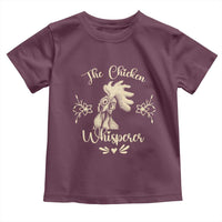 Funny Chicken Lover Gift Toddler T Shirt The Chicken Whisperer - Wonder Print Shop