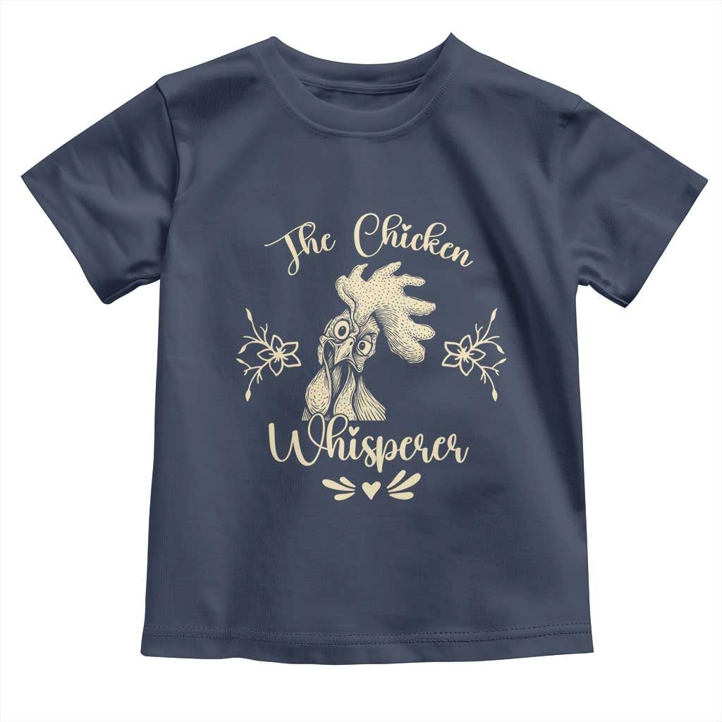 Funny Chicken Lover Gift Toddler T Shirt The Chicken Whisperer - Wonder Print Shop