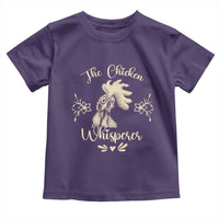 Funny Chicken Lover Gift Toddler T Shirt The Chicken Whisperer - Wonder Print Shop