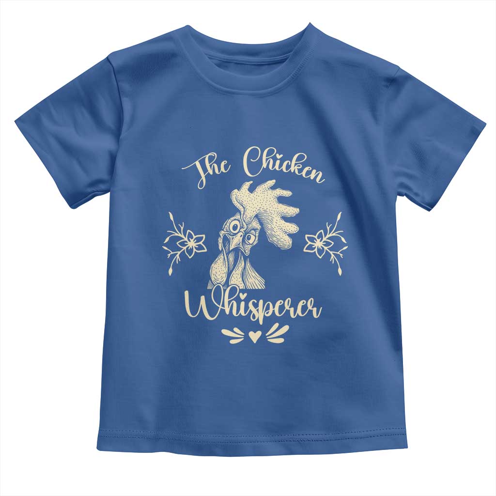 Funny Chicken Lover Gift Toddler T Shirt The Chicken Whisperer - Wonder Print Shop