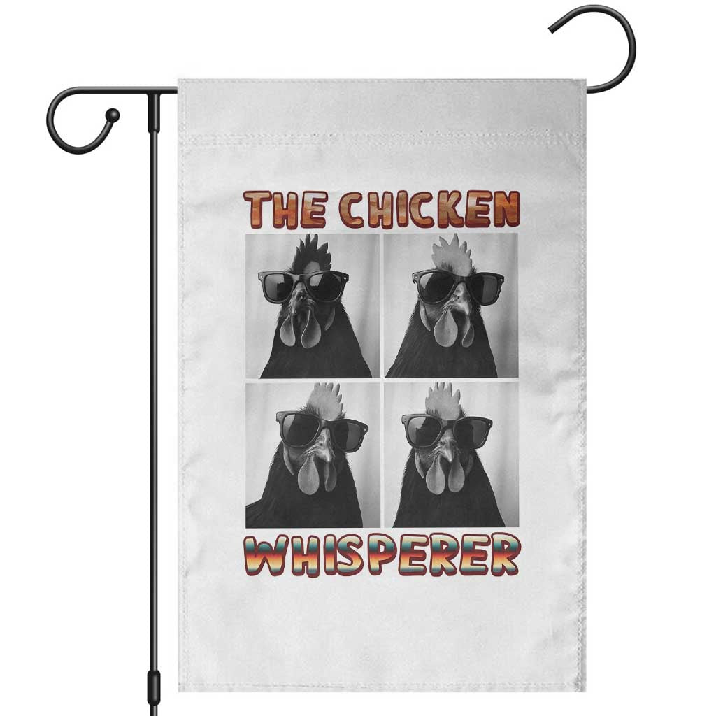 Funny Farm Animal Gift Garden Flag The Chicken Whisperer - Wonder Print Shop