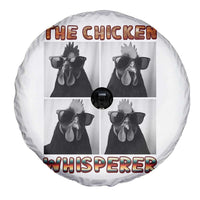 Funny Farm Animal Gift Spare Tire Cover The Chicken Whisperer - Wonder Print Shop