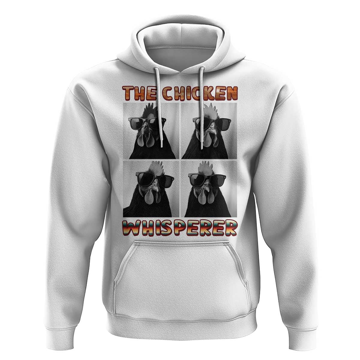 Funny Farm Animal Gift Hoodie The Chicken Whisperer - Wonder Print Shop