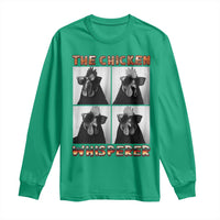 Funny Farm Animal Gift Long Sleeve Shirt The Chicken Whisperer - Wonder Print Shop