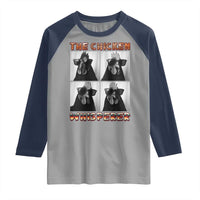 Funny Farm Animal Gift Raglan Shirt The Chicken Whisperer - Wonder Print Shop