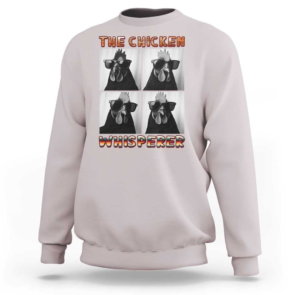 Funny Farm Animal Gift Sweatshirt The Chicken Whisperer - Wonder Print Shop