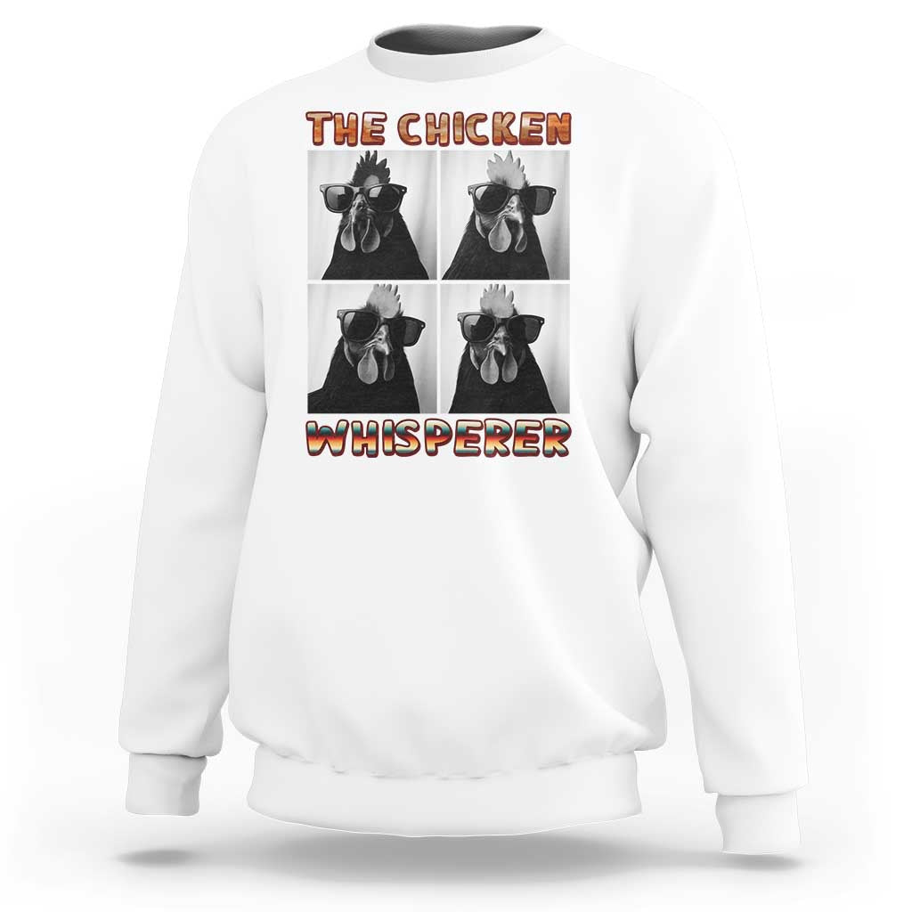 Funny Farm Animal Gift Sweatshirt The Chicken Whisperer - Wonder Print Shop