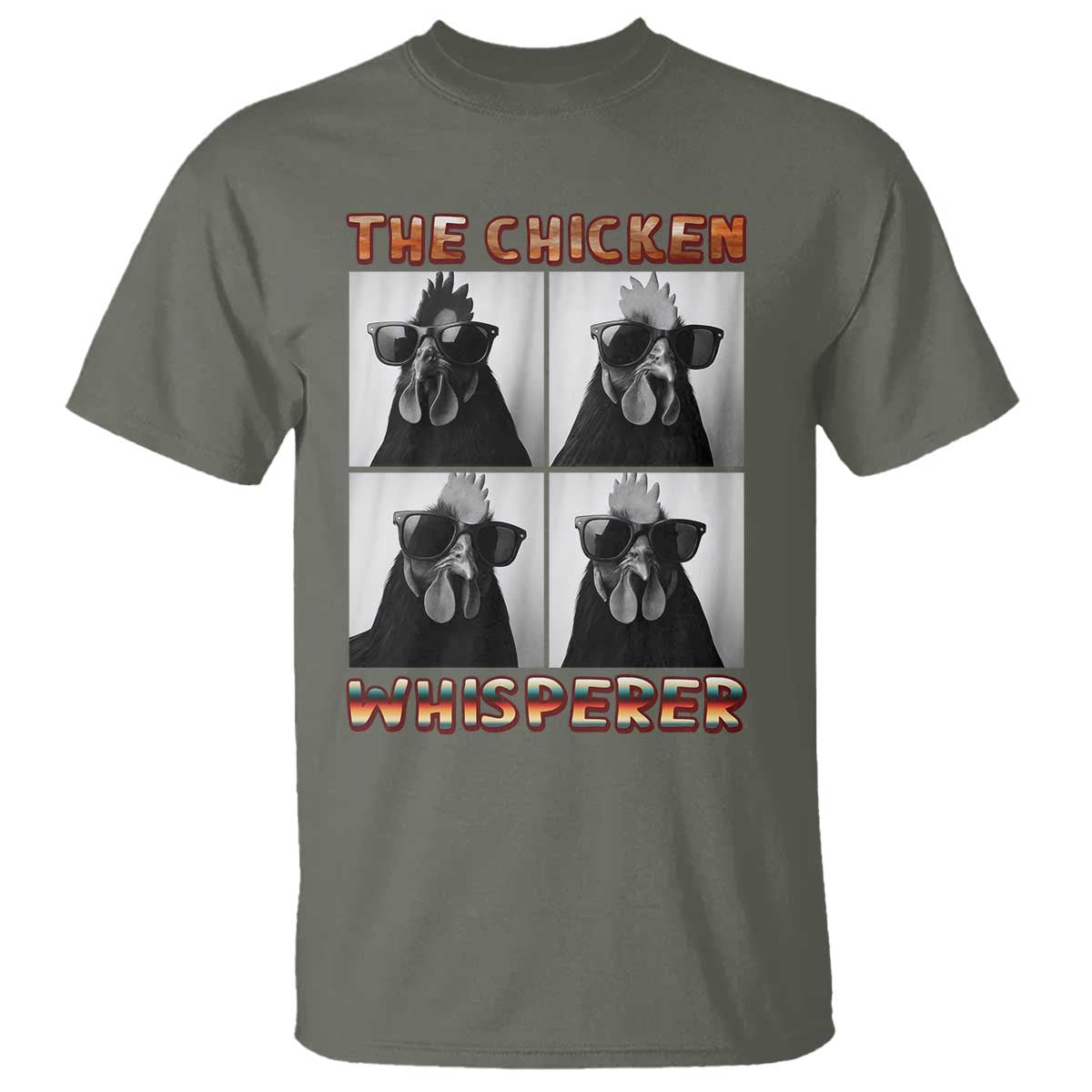 Funny Farm Animal Gift T Shirt The Chicken Whisperer - Wonder Print Shop