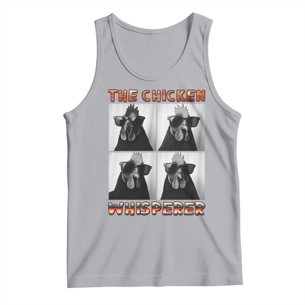 Funny Farm Animal Gift Tank Top The Chicken Whisperer - Wonder Print Shop