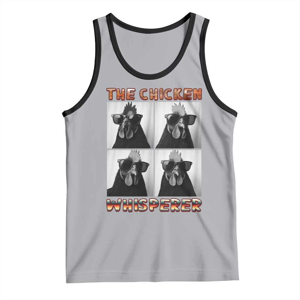Funny Farm Animal Gift Tank Top The Chicken Whisperer - Wonder Print Shop