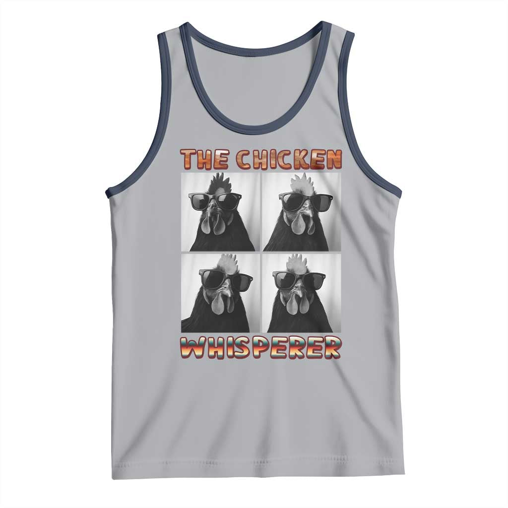 Funny Farm Animal Gift Tank Top The Chicken Whisperer - Wonder Print Shop
