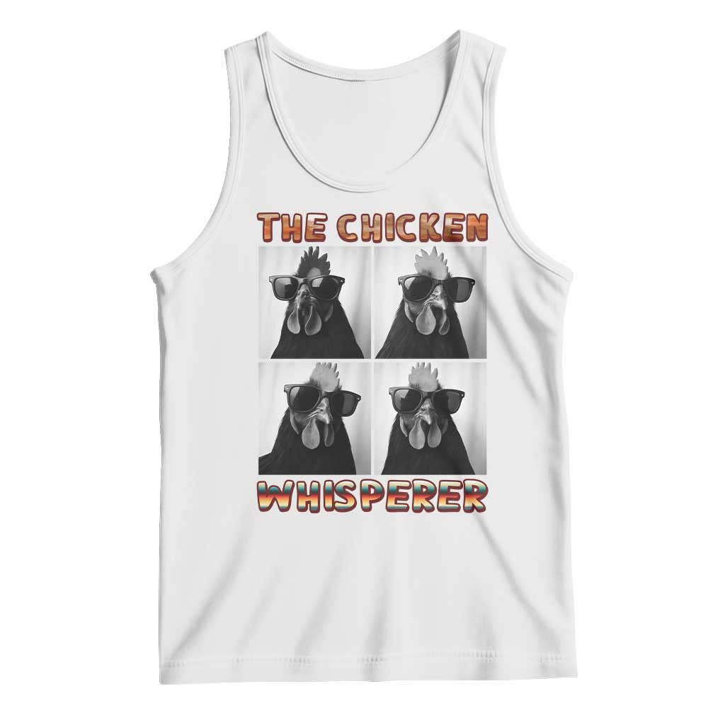 Funny Farm Animal Gift Tank Top The Chicken Whisperer - Wonder Print Shop