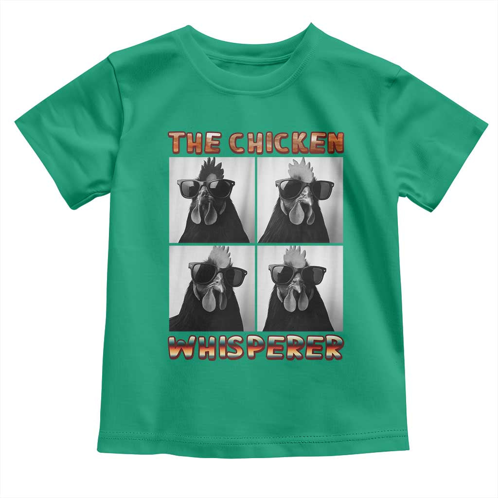 Funny Farm Animal Gift Toddler T Shirt The Chicken Whisperer - Wonder Print Shop