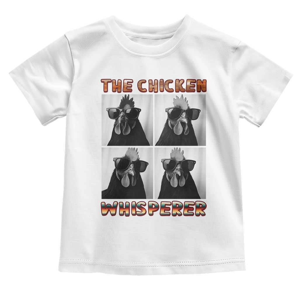 Funny Farm Animal Gift Toddler T Shirt The Chicken Whisperer - Wonder Print Shop