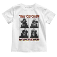 Funny Farm Animal Gift Toddler T Shirt The Chicken Whisperer - Wonder Print Shop