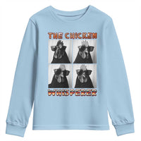Funny Farm Animal Gift Youth Sweatshirt The Chicken Whisperer - Wonder Print Shop