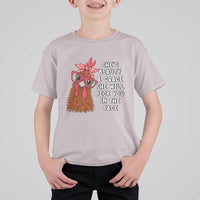 Funny Chicken Lover Gift T Shirt For Kid She Is Beauty And Grace She Will Peck You In The Face - Wonder Print Shop