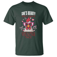 She Will Peck You In The Face T Shirt Funny Chicken Lover - Wonder Print Shop