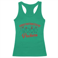 Funny Chicken Lover Gift Racerback Tank Top Easily Distracted By Peckers - Wonder Print Shop