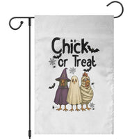 Funny Halloween Chicken Garden Flag Chick Or Treat Spooky Gift - Wonder Print Shop