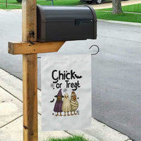 Funny Halloween Chicken Garden Flag Chick Or Treat Spooky Gift - Wonder Print Shop